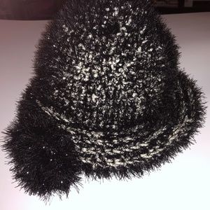 Black and Cream Roaring 20s type hat. SALE!!!